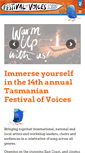 Mobile Screenshot of festivalofvoices.com